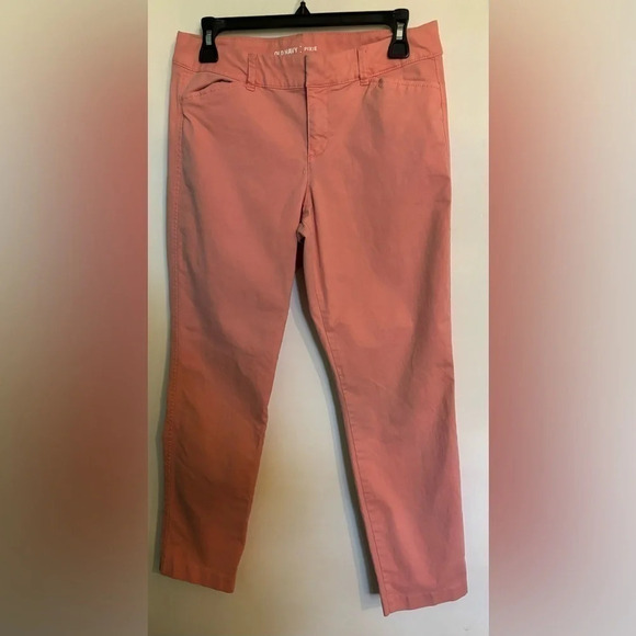 Old Navy Pixie Pant cropped ankle length straight leg 9”rise 26.5”inseam stretch - Picture 1 of 5
